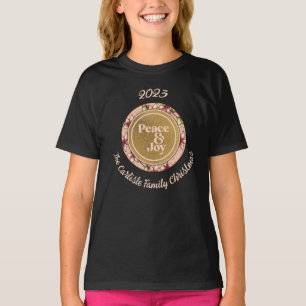 Fred och frid, Rosa, Guld-familjen, Namn, julflick T Shirt