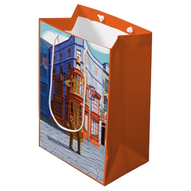 Fred och George vid Weasleys guide Wheezes (Framsidan Vinklad)