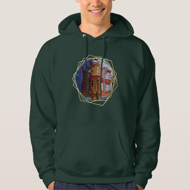 Fred och George vid Weasleys guide Wheezes Hoodie (Framsida)