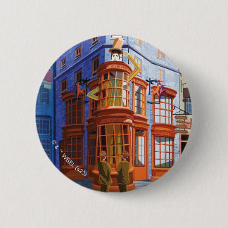 Fred och George vid Weasleys guide Wheezes Knapp