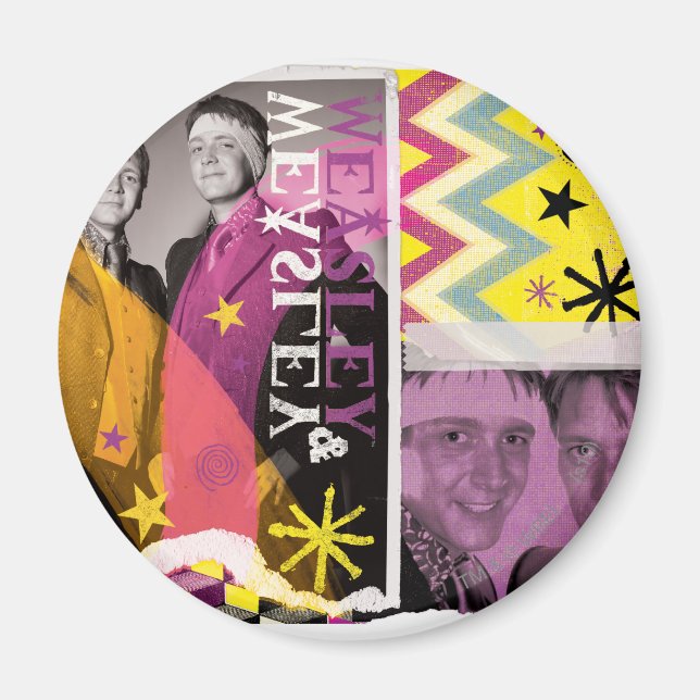Fred och George Weasley Magnet (Framsidan)
