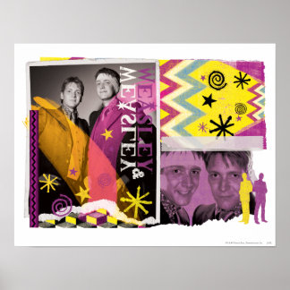 Fred och George Weasley Poster