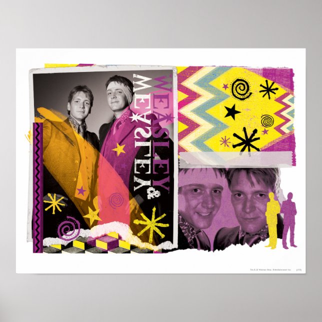 Fred och George Weasley Poster (Framsidan)