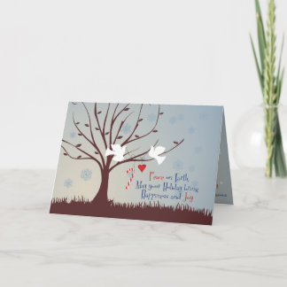 Fred och glädje helgkort