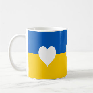 Fred och Kärlek för Ukraina Kaffemugg