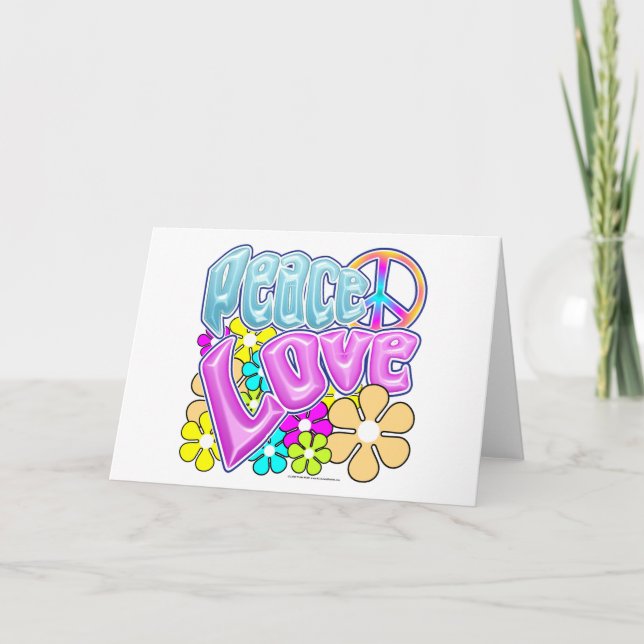 Fred och kärlek helgkort (Framsida)