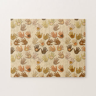 FRED OCH KÄRLEK I HÄNDER PUSSEL