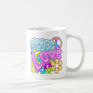 Fred och kärlek kaffemugg