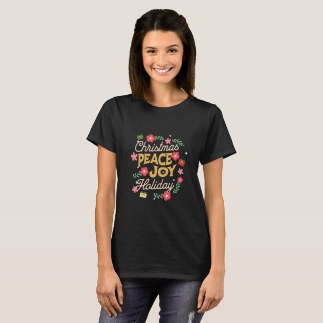 Fred och Kärlek, kvinnors T-Shirt (Hel framsida)