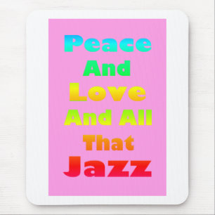 Fred och Kärlek och allt Jazz Graphic Musmatta