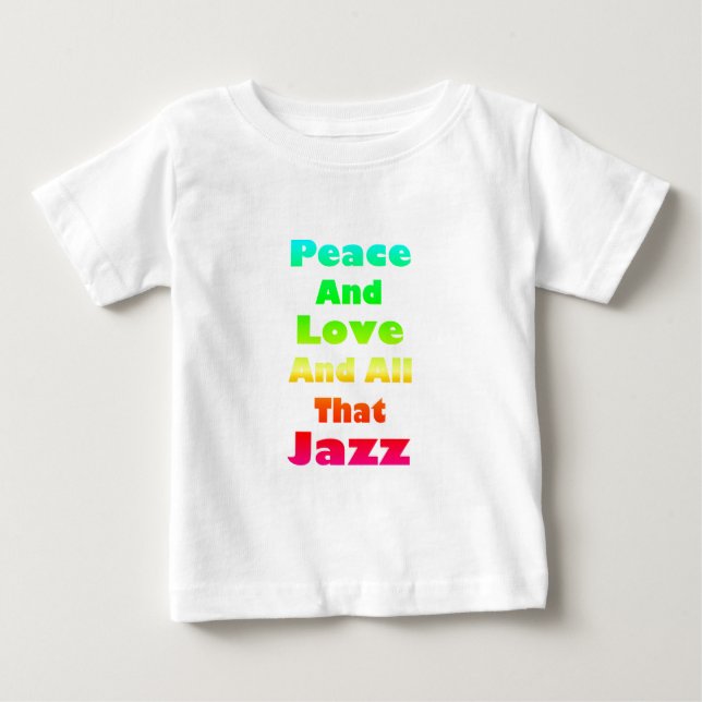 Fred och Kärlek och allt Jazz Tee (Framsida)