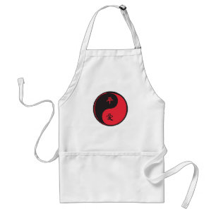 Fred och Kärlek Yinyang Förkläde