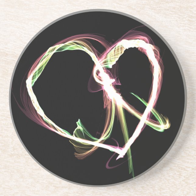 Fred- och kärleksvart underlägg sandsten (Framsidan)