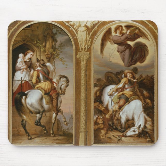 Fred och krig musmatta (Framsidan)