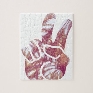 Fred och palmträd pussel