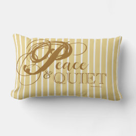 Fred och tyst Dekorativ kudde (Caramel)
