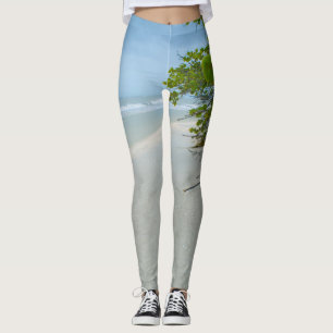 Fred och tystnad på Sanibel Island Leggings