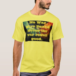 Fred om krig mot Manar T-shirt