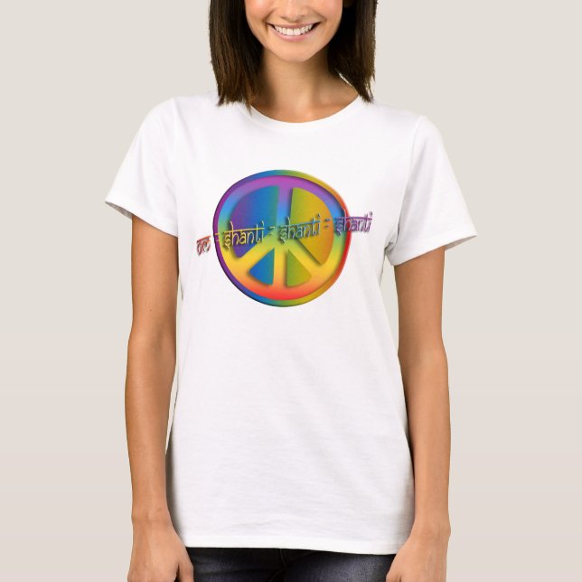 Fred Om Shanti T-shirt (Framsida)