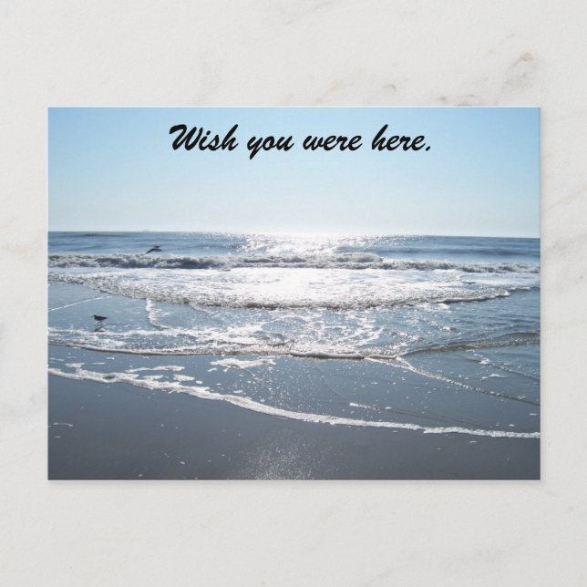 Fred, önskar att du var här. vykort (Framsida)