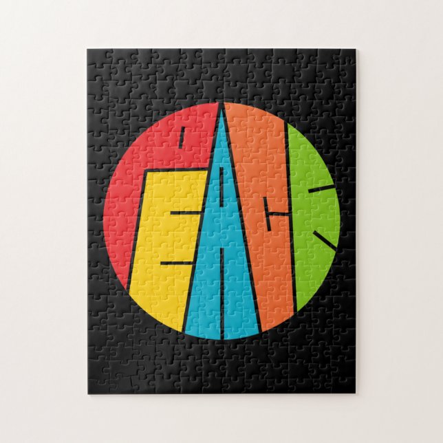 Fred - ordkonst pussel (Vertikal)