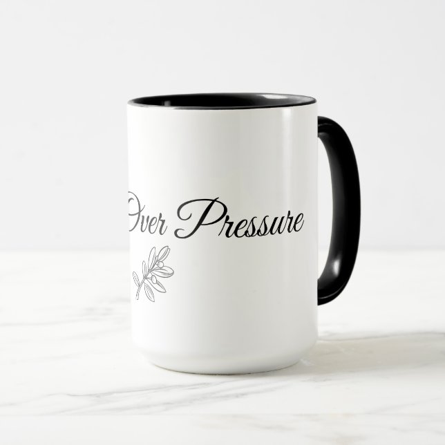 Fred Över Press – Lugn Minimal Morgenkopp Mugg (Framsida höger)