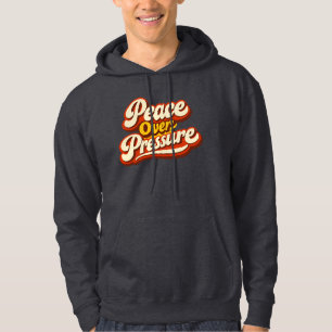 Fred Över Stress Retro70s Mental hälsa Hoodie