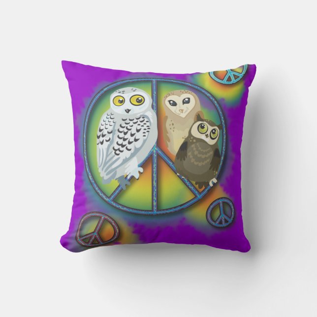 Fred Owl~pillow Kudde (Framsida)