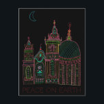 FRED PÅ EARTH City Glow Bright Neon Black Helg Vykort<br><div class="desc">Njut av den här viskfulla staden teckning på det här färgkortet. Du kan alltid ändra texten eller lägga till en egen text. Säg till om du vill ha någon anpassningsbar. Om du köper den,  tack! Se till att du  en pic på Instagram i handling och märkre mig @shoshannahscribbles :)</div>