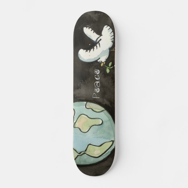 Fred på Earth Skateboard Bräda 19,5 Cm (Framsida)
