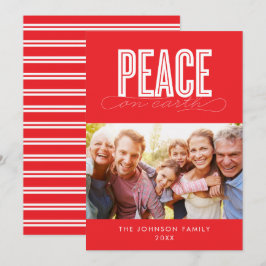 FRED PÅ JARTH FAMILY PHOTO CHRISTMAS JULKORT