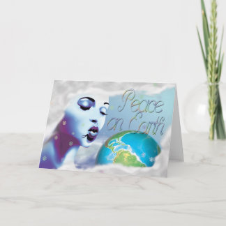 Fred på jord helgkort