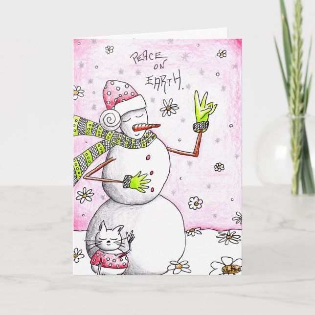 Fred på jord - kort för en orsaka (Framsida)