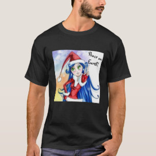 Fred på jord t shirt