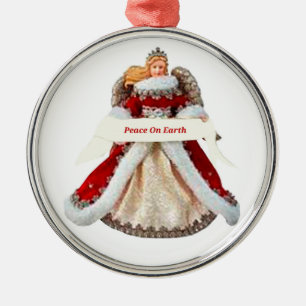 Fred på jorden Angel Ornament
