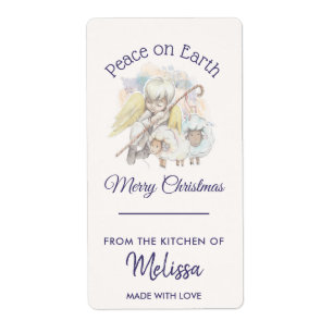 Fred på jorden Angel Shepherd med Lambs Kitchen Fraktsedel