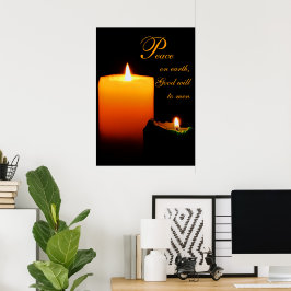 Fred, på jorden, Brans vilja till manar Poster