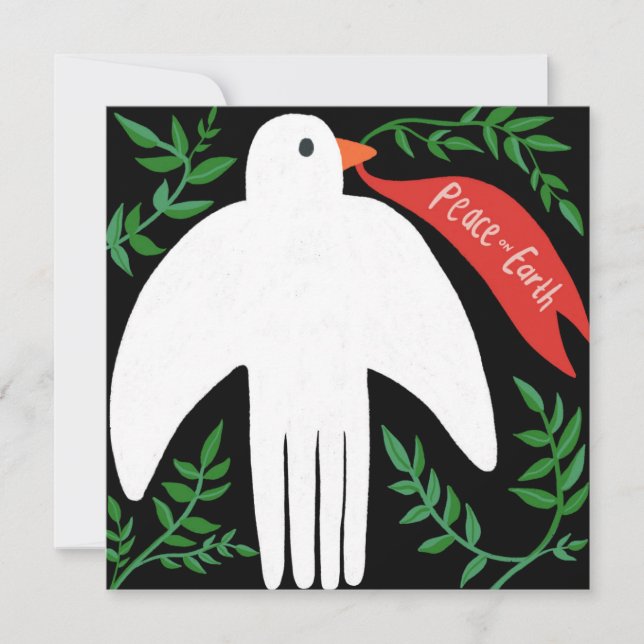 Fred på jorden Dove jul, Julafton Helgdag (Framsida)