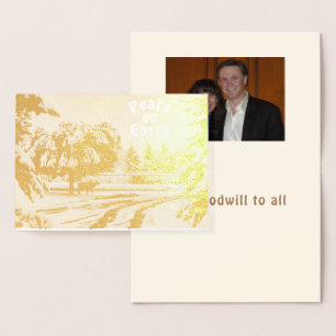 Fred på Jorden, Elk Scene-guldkort Folierat Kort