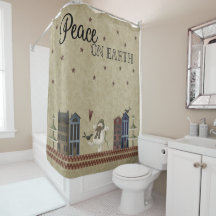 Fred på jorden - folkkonst Snögubbe byage