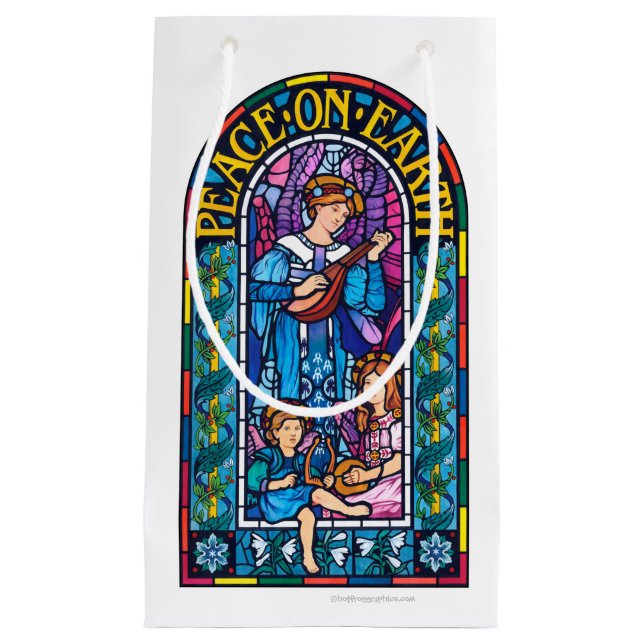 Fred på jorden före Raphaelitens lilla presentväsk (Framsidan)