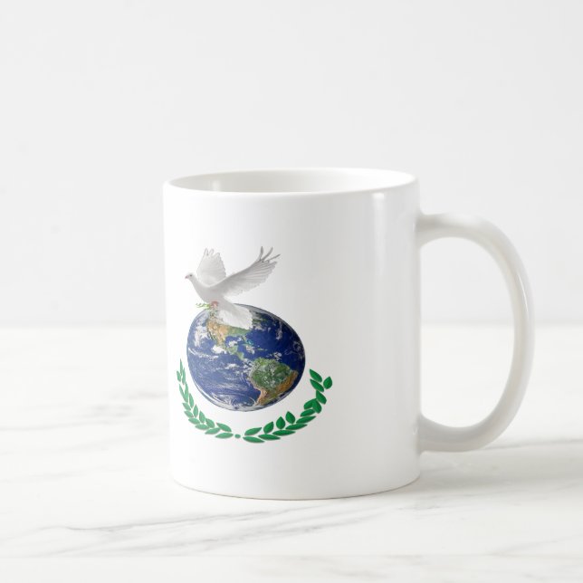 Fred på jorden-föremål kaffemugg (Höger)