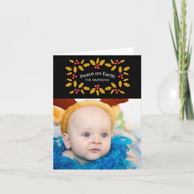 Fred på jorden helgkort (Framsida)