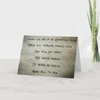 Fred på jorden helgkort