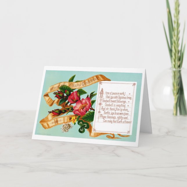 Fred på jorden helgkort (Framsida)