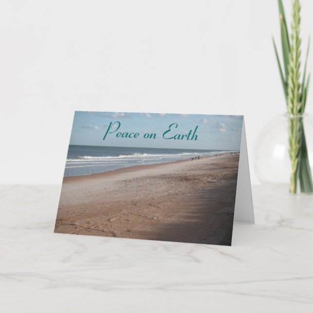 Fred på jorden helgkort (Framsida)