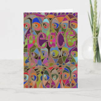 Fred på jorden. helgkort