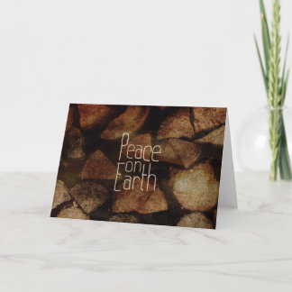 Fred på jorden - juldesign kort