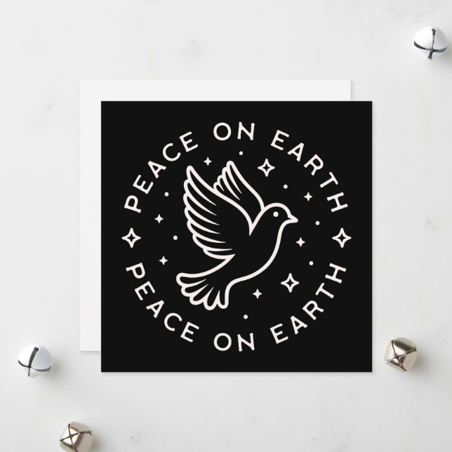 Fred på jorden julkort (Fram/Back In Situ)