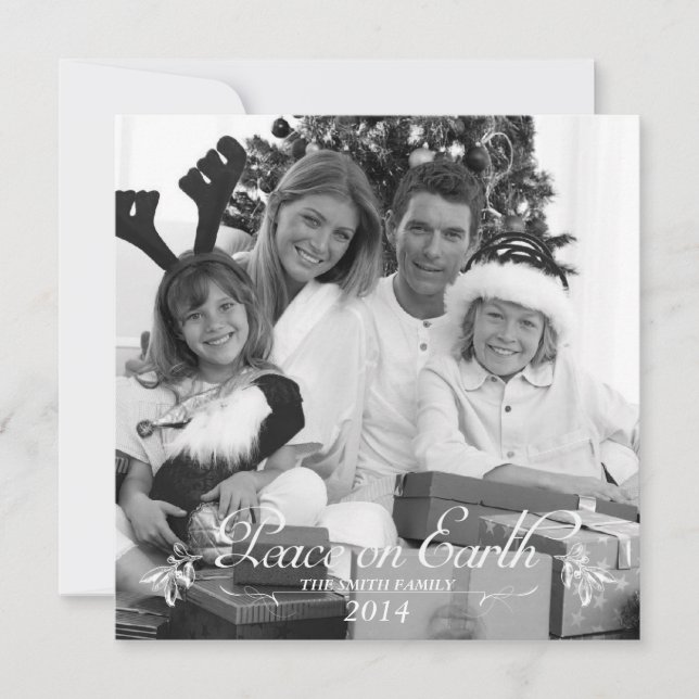 Fred på jorden julkort (Framsida)